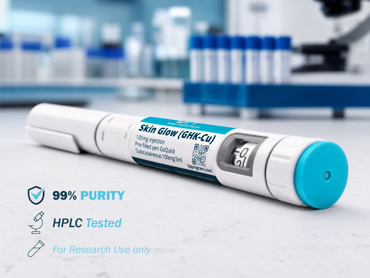 Hudglød (GHK-Cu) | 100mg/3ml